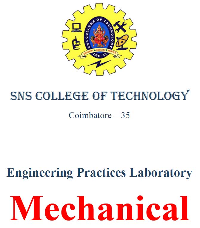 Basic Mechanical Engineering Lab Manual