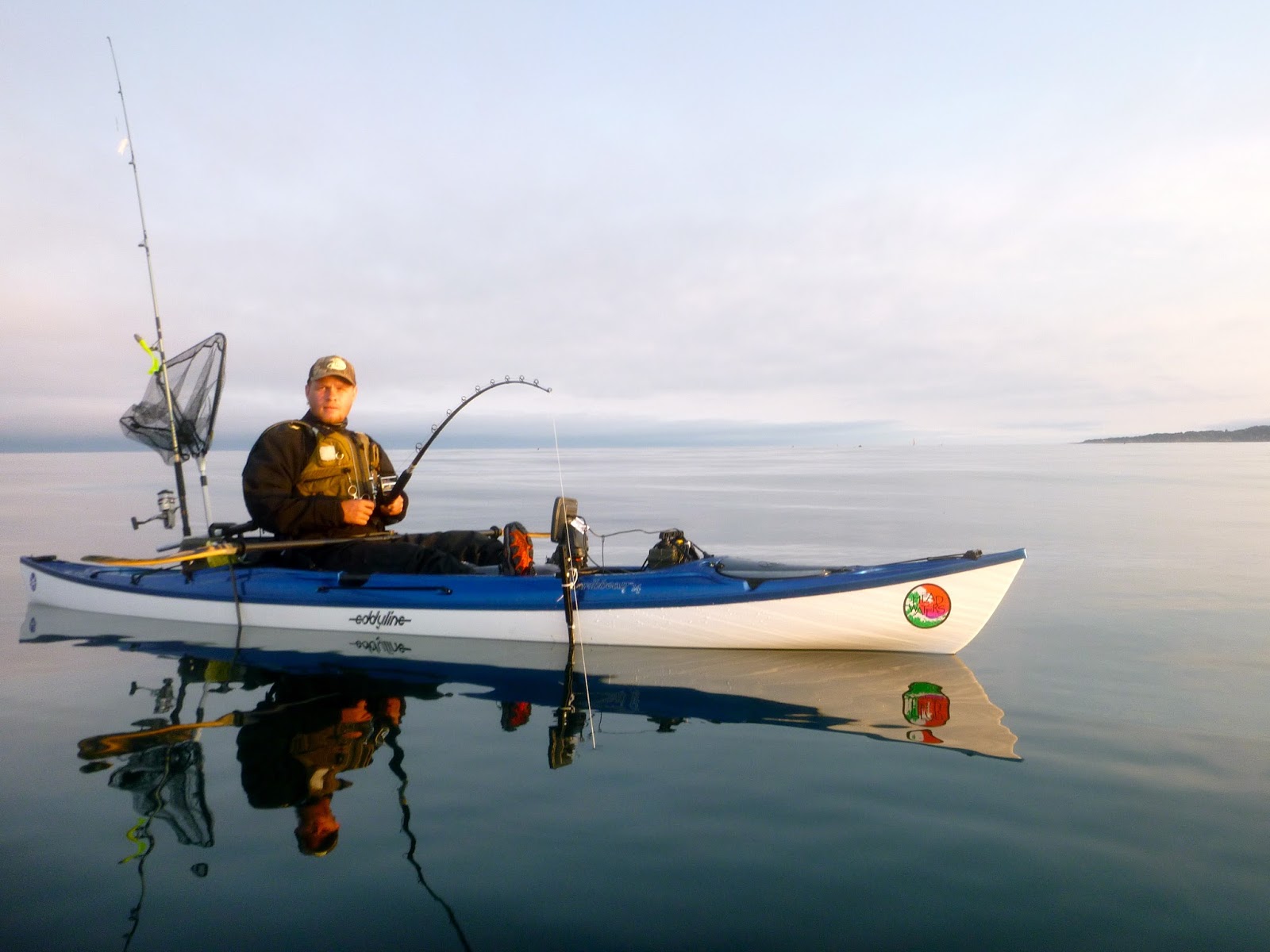 Headwaters Fishing Team Albion Open 2013. First Kayak Salmon!