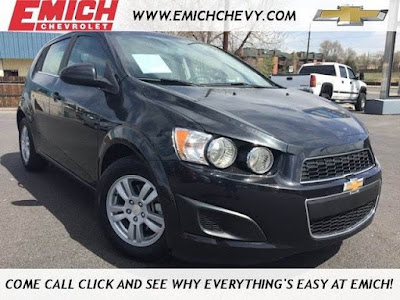 2015 Chevrolet Sonic LT at Emich Chevrolet