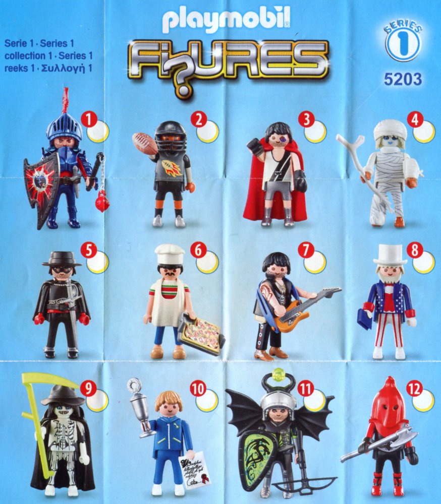 Modèle au Choix Personnage Accessoires Playmobil Figurine Serie 19 