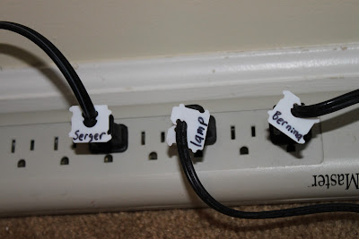 tip for cord storage