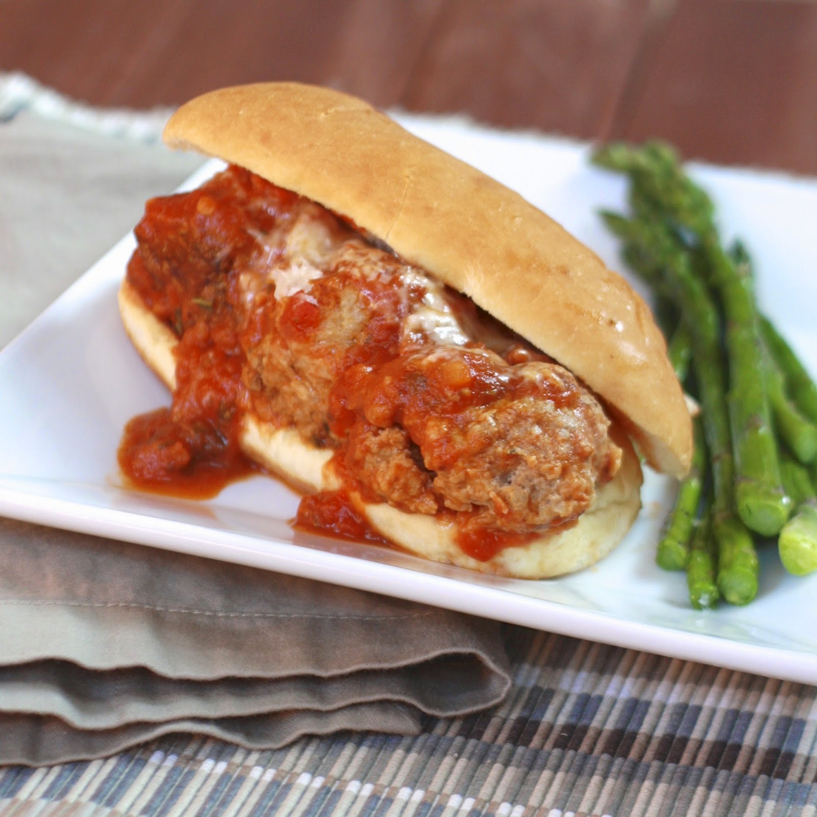 Turkey Meatball Subs | The Sweets Life
