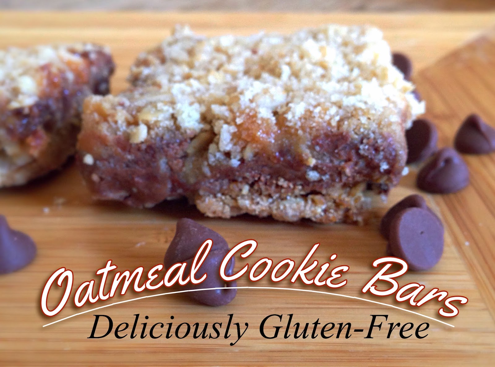 Deliciously GlutenFree GlutenFree Oatmeal Cookie Bars