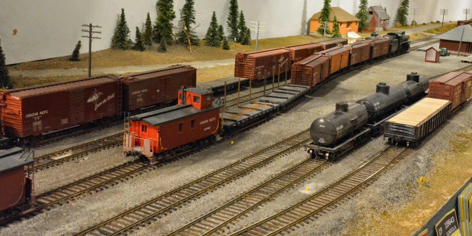 KETTLE VALLEY MODEL RAILWAY WORKING BROOKMERE YARD PART 1