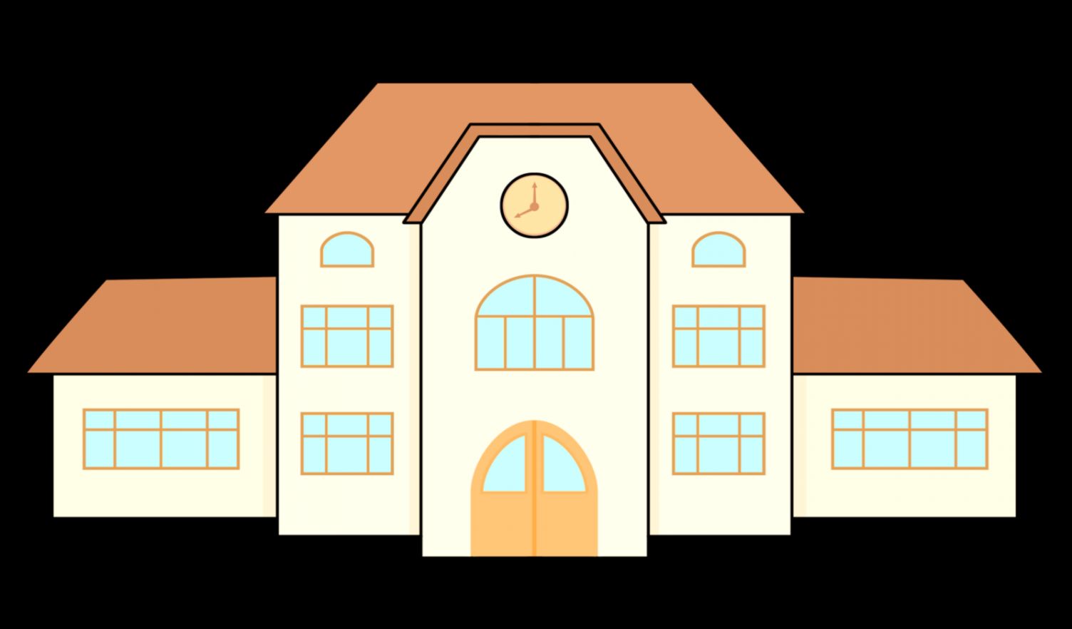 Free to Use Public Domain School Building Clip Art Free to Use Public Domain School Building Clip Art