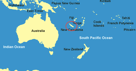 New Calidonia South Pacific Island New Calidonia South Pacific Island