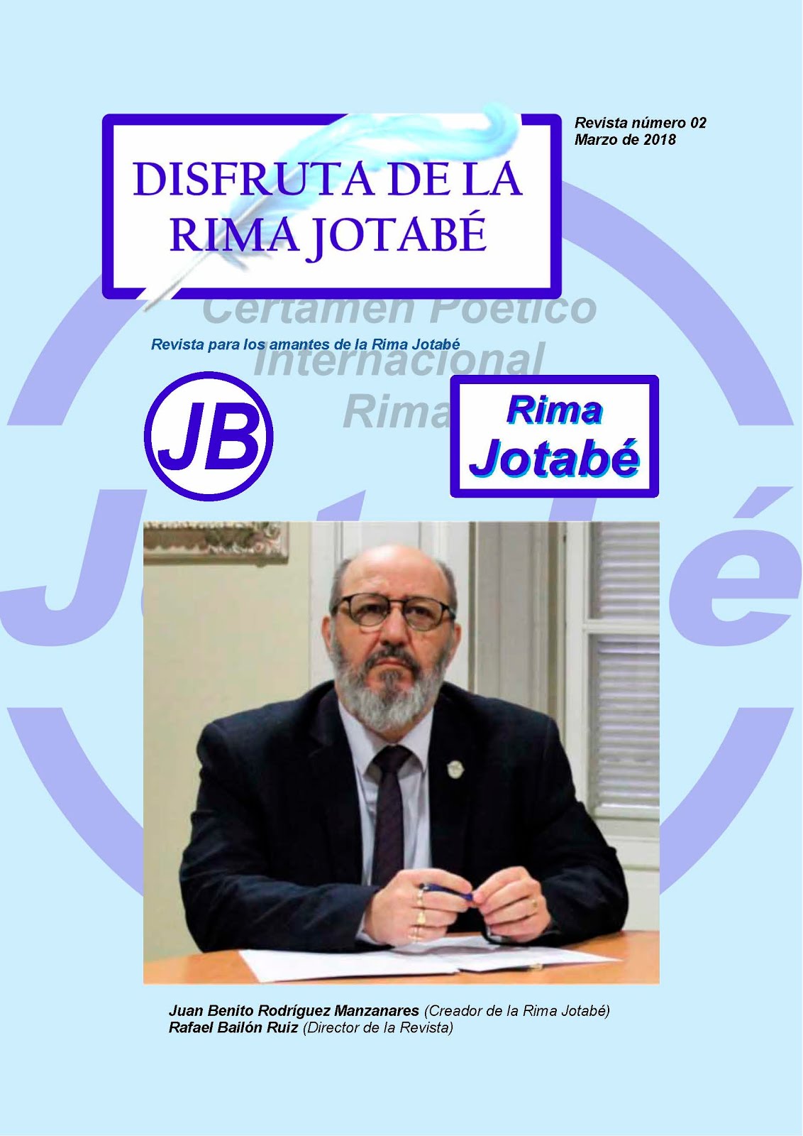 Número 2 de la revista "Disfruta de la rima jotabé"