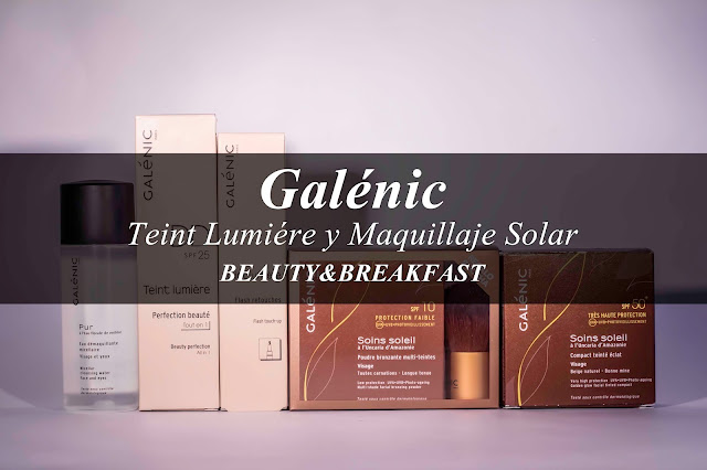 Galenic: Maquillaje Solar y gama Teint Lumiére