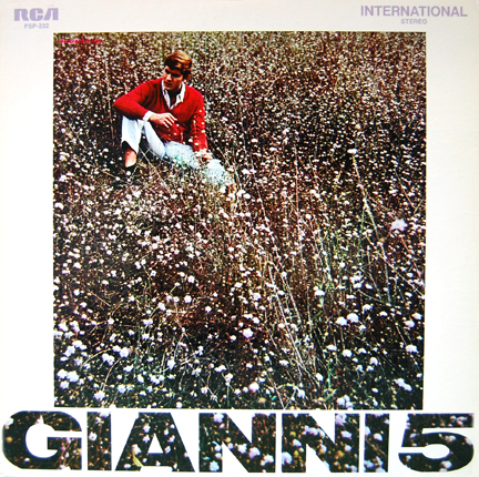 Artist Gianni Morandi LP Gianni 5 Song Il Giocattolo listen 