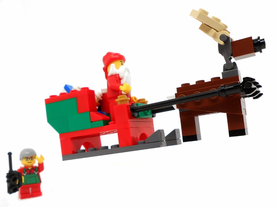 Schlitten LEGO Santa Sleigh LEGO 40059 Christmas Polybag Weihnachten 