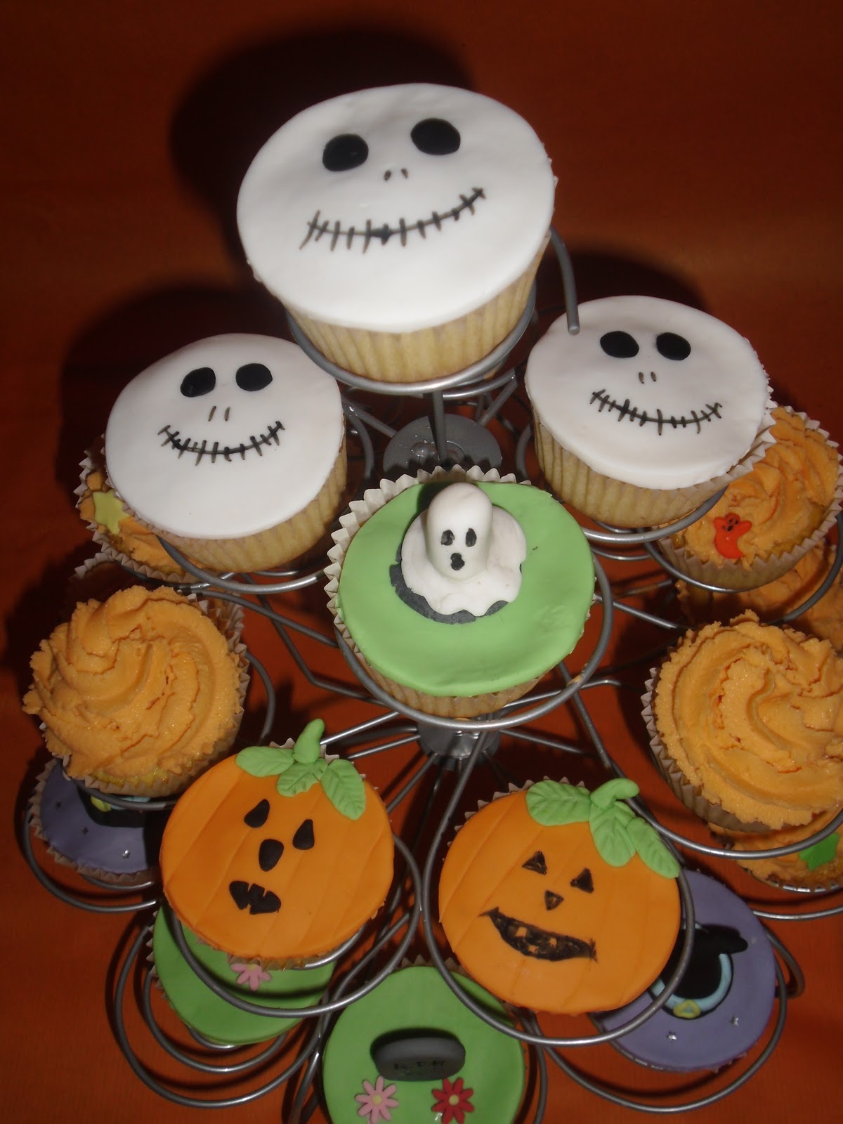 mi linda cocina CUPCAKES DE HALLOWEEN