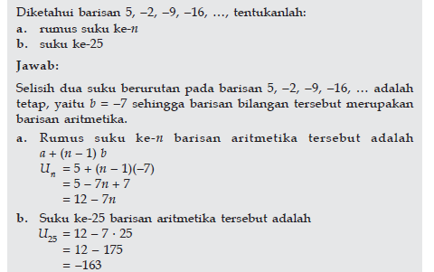 Kumpulan Soal Matematika Kelas 9 Aritmatika