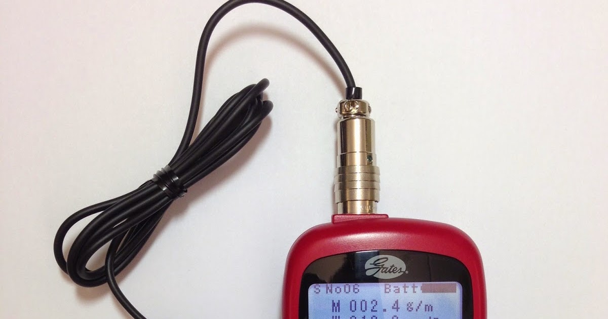 Gates Belts, Hoses, and Applications 508C Sonic Tension Meter
