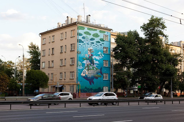 Artista russo se destaca com pinturas surrealistas.