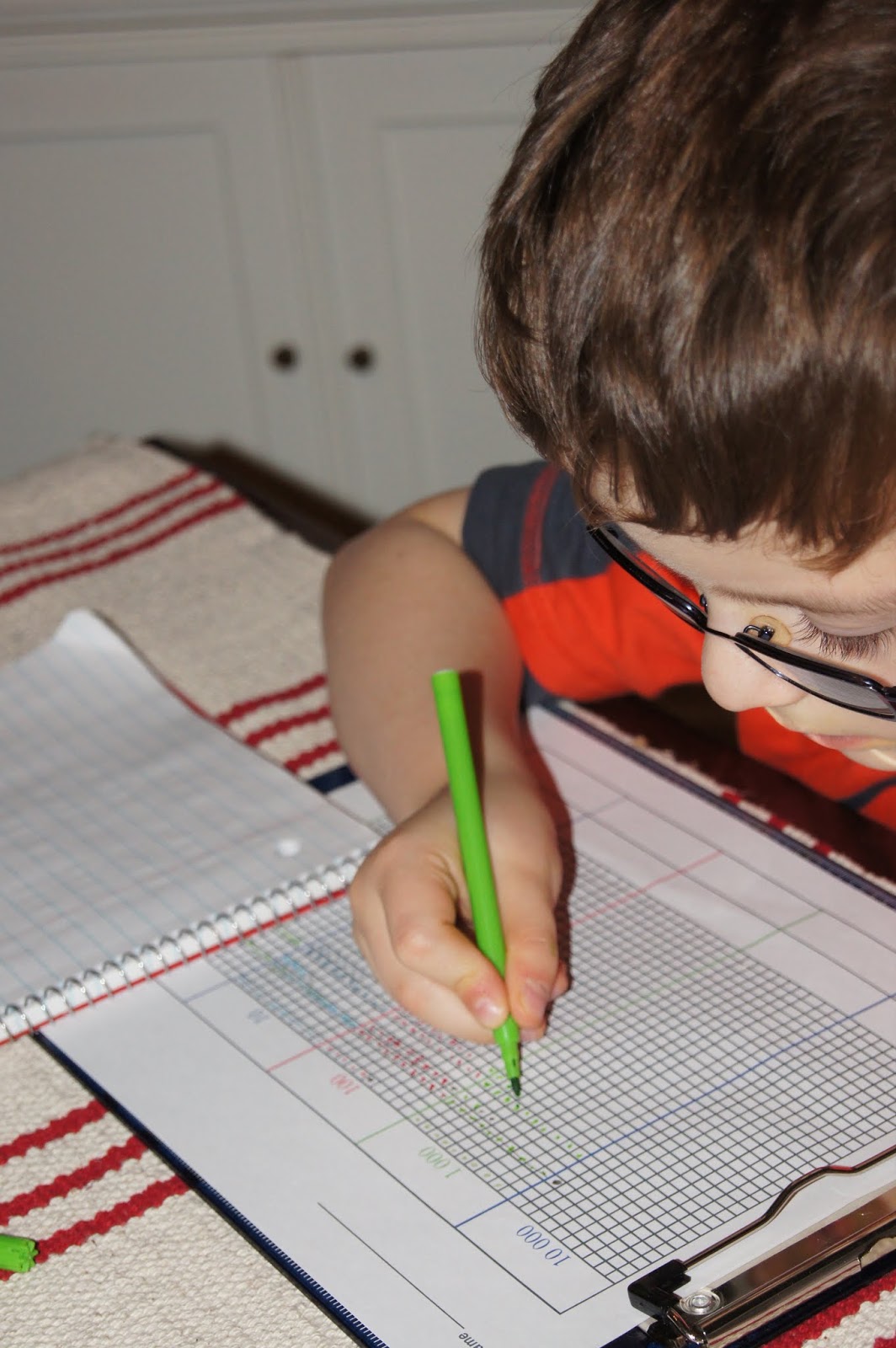 Montessori Dot Board Addition "Making Montessori Ours"