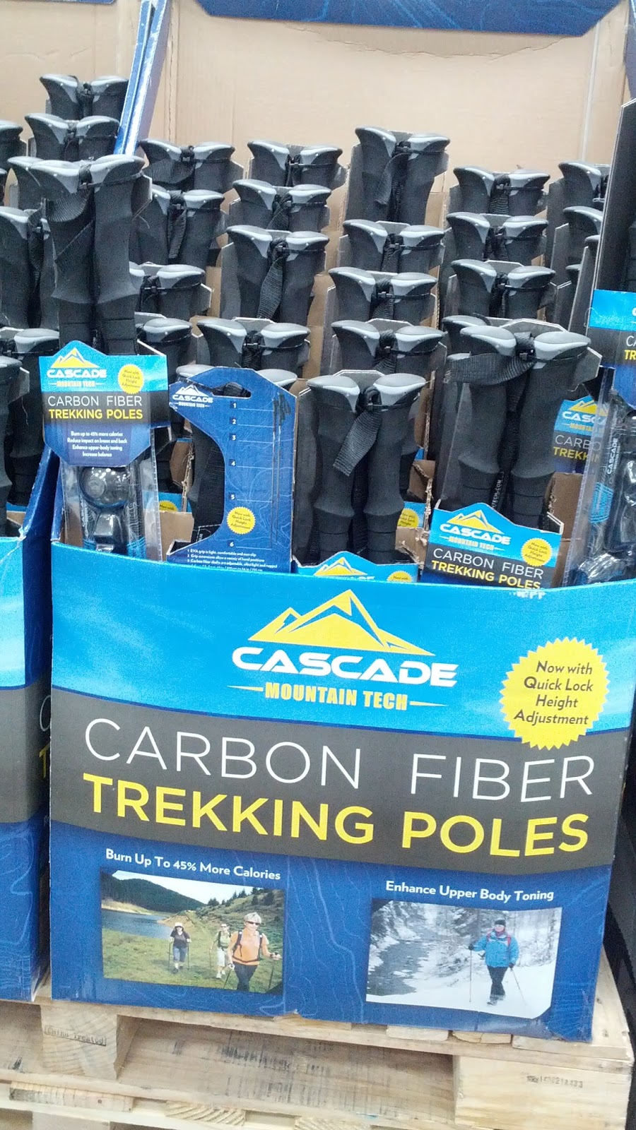 cascade mountain trekking pole costco