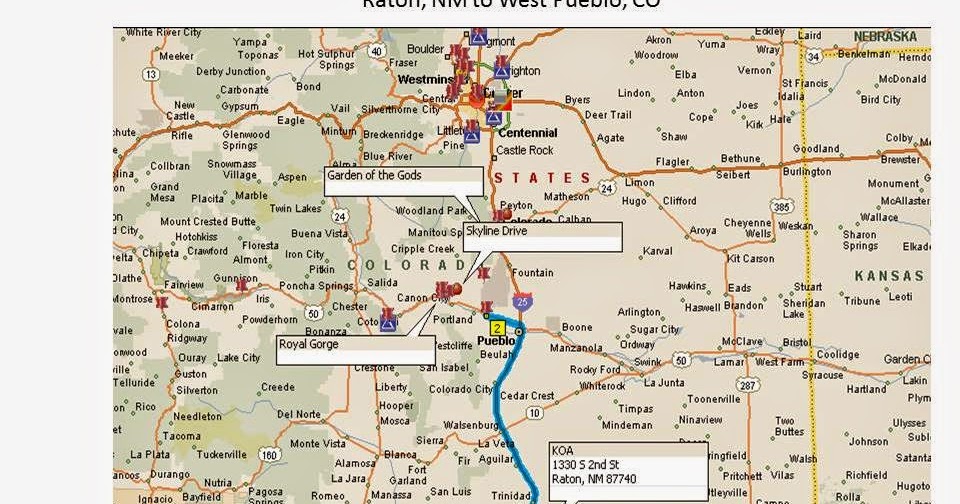Jack & Jackie's Travels 10. Raton, NM to West Pueblo, CO (Part 1)