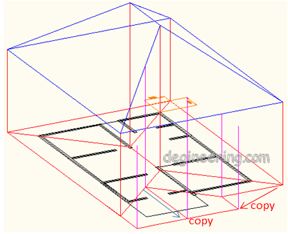 Gambar 14. Melengkapi garis bantu Gambar 14. Melengkapi garis bantu
