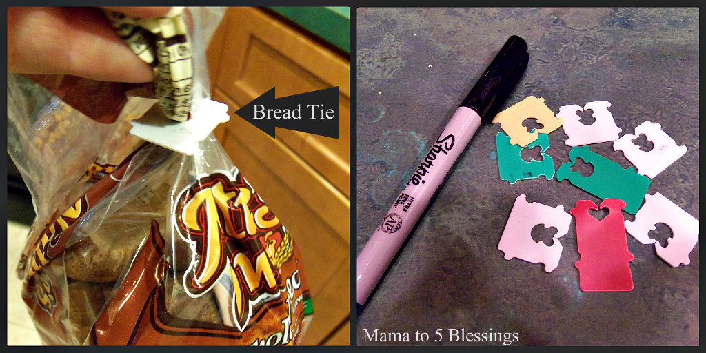 ORGANIZING CORDS WITH PLASTIC BREAD TIES Mama to 6 Blessings