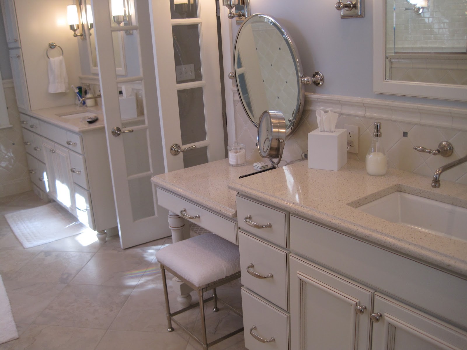 Alexi Bebezas Master Suite Bath addition over garage