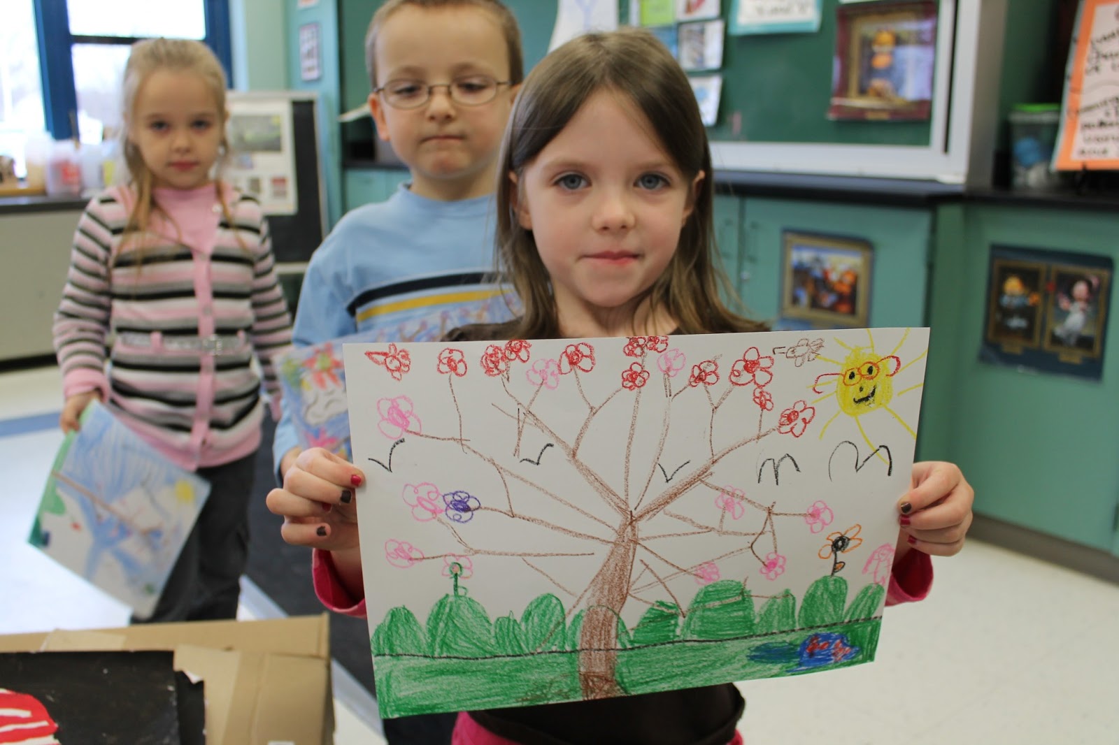 Art Room 104 Kindergarten Cherry Blossom Trees