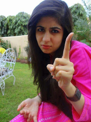 Pakistani Angry Girl