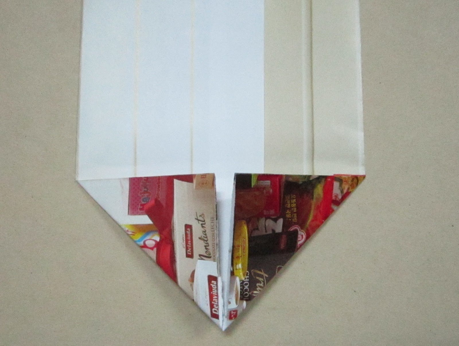 How to Reuse Paper as Gift Bag. D . I . Y . Done ! It 's Yours