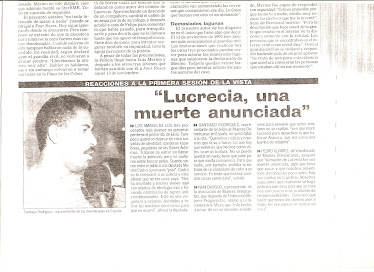 LA TRAGEIA DE LUCRECIA UN ANTES Y UN DESPUES DE LA EMIGRACION DOMINICANA EN ESPAÑA