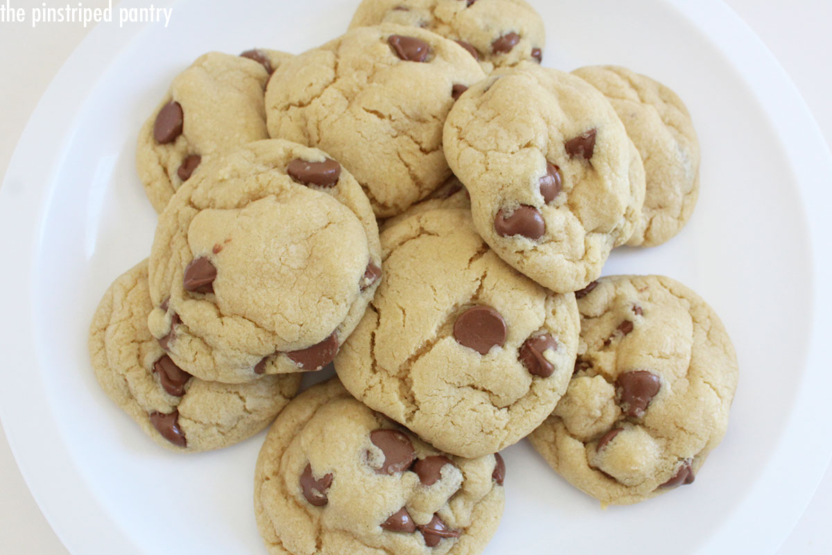 The Pinstriped Pantry Two Dozen Chocolate Chip Cookies