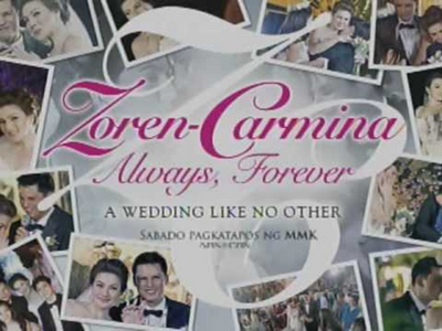 Zoren-Carmina Always Forever A Wedding Like No Other November 24, 2012