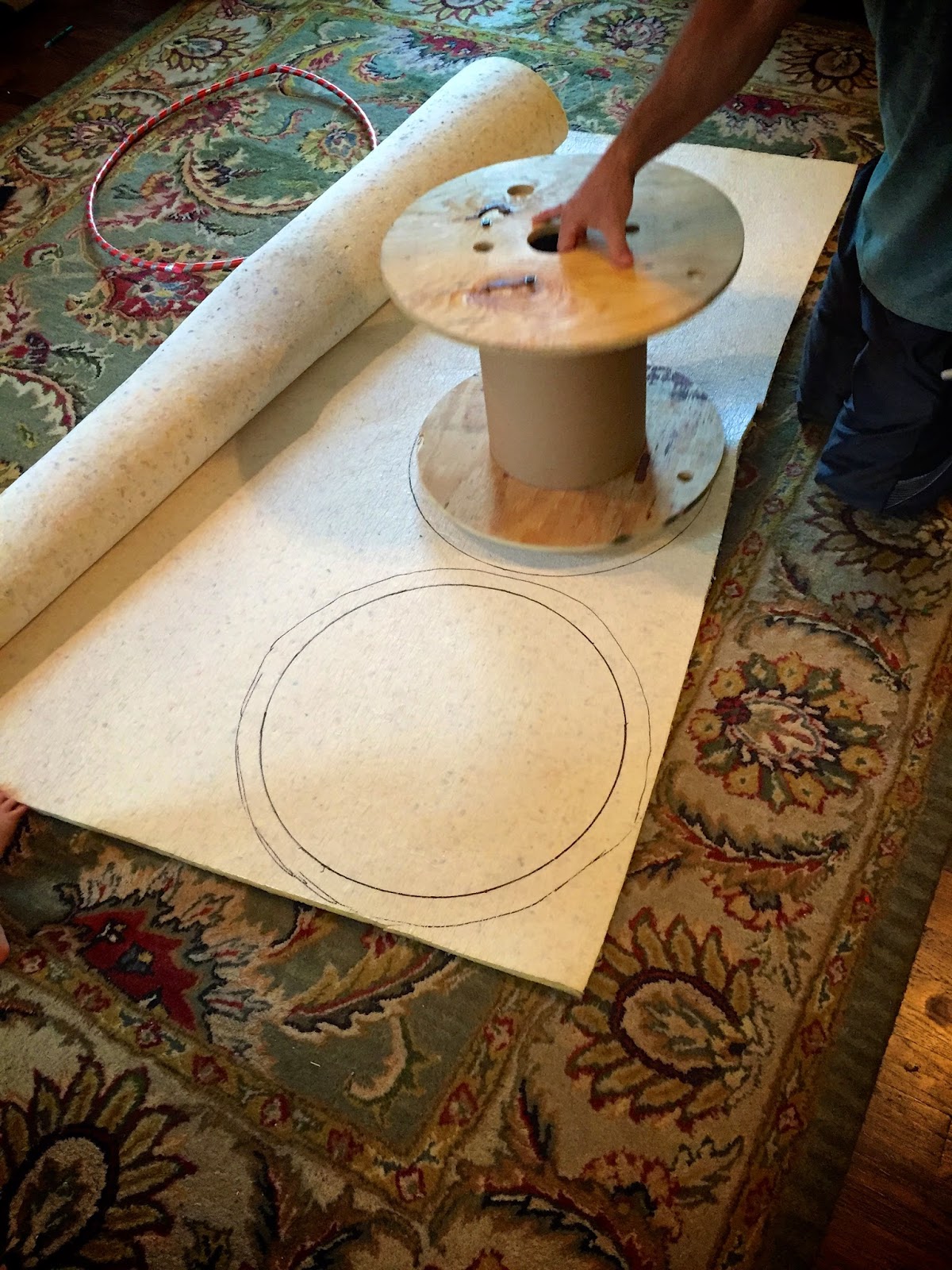 Life Sprinkled With Glitter DIY Gymnastics Mushroom For Under 10