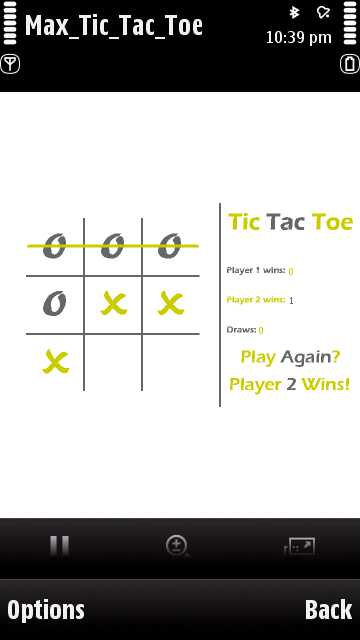 tic tac toe game free for nokia 5800