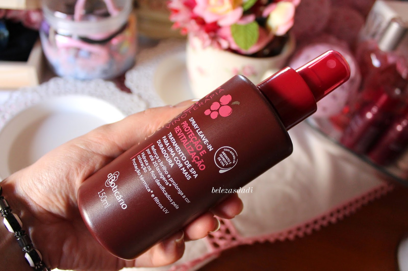 Spray Leavein / Protecção e Revitalização O Boticário Belezas da Di