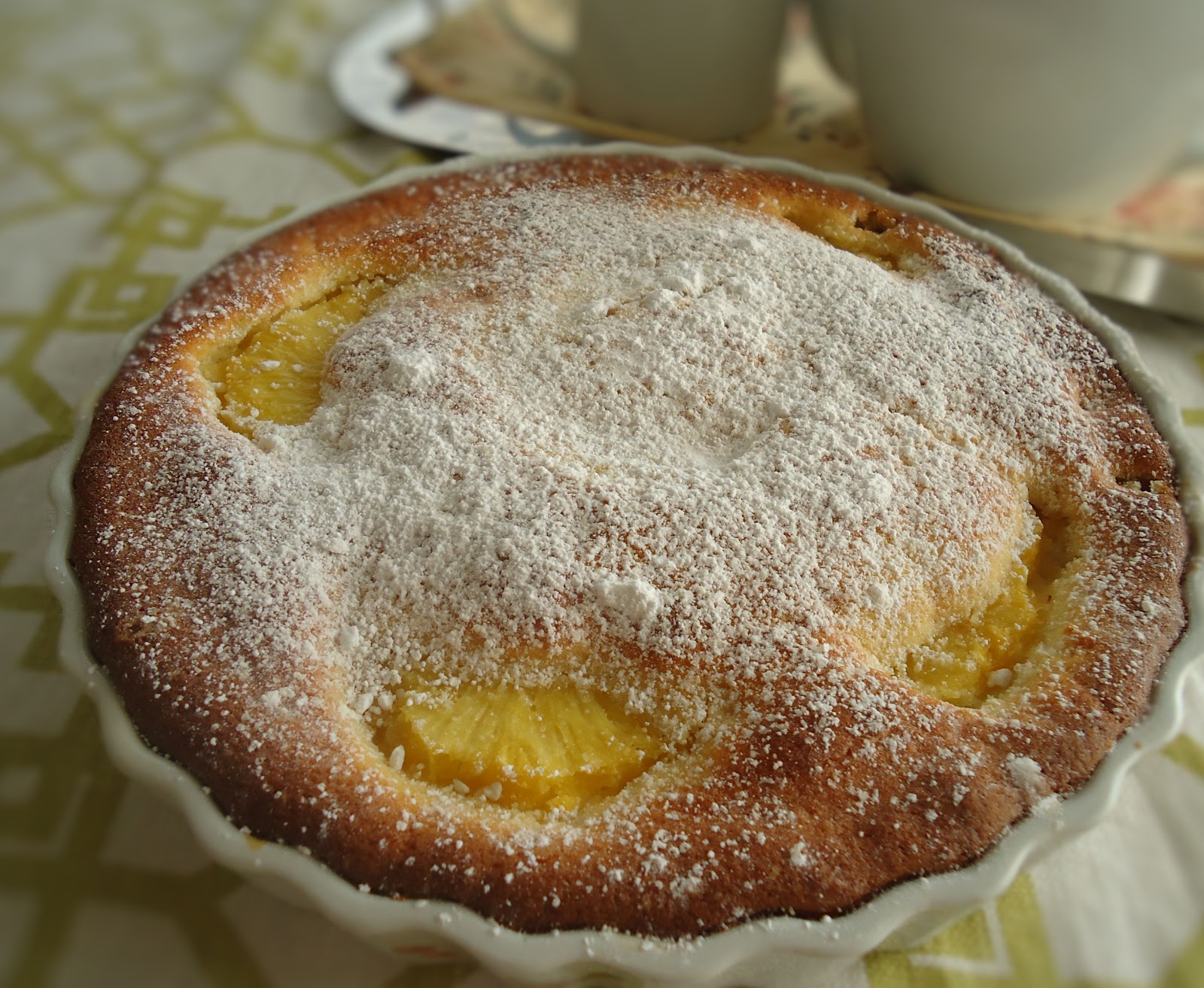 Veronika Eats Pineapple Lemon Cake