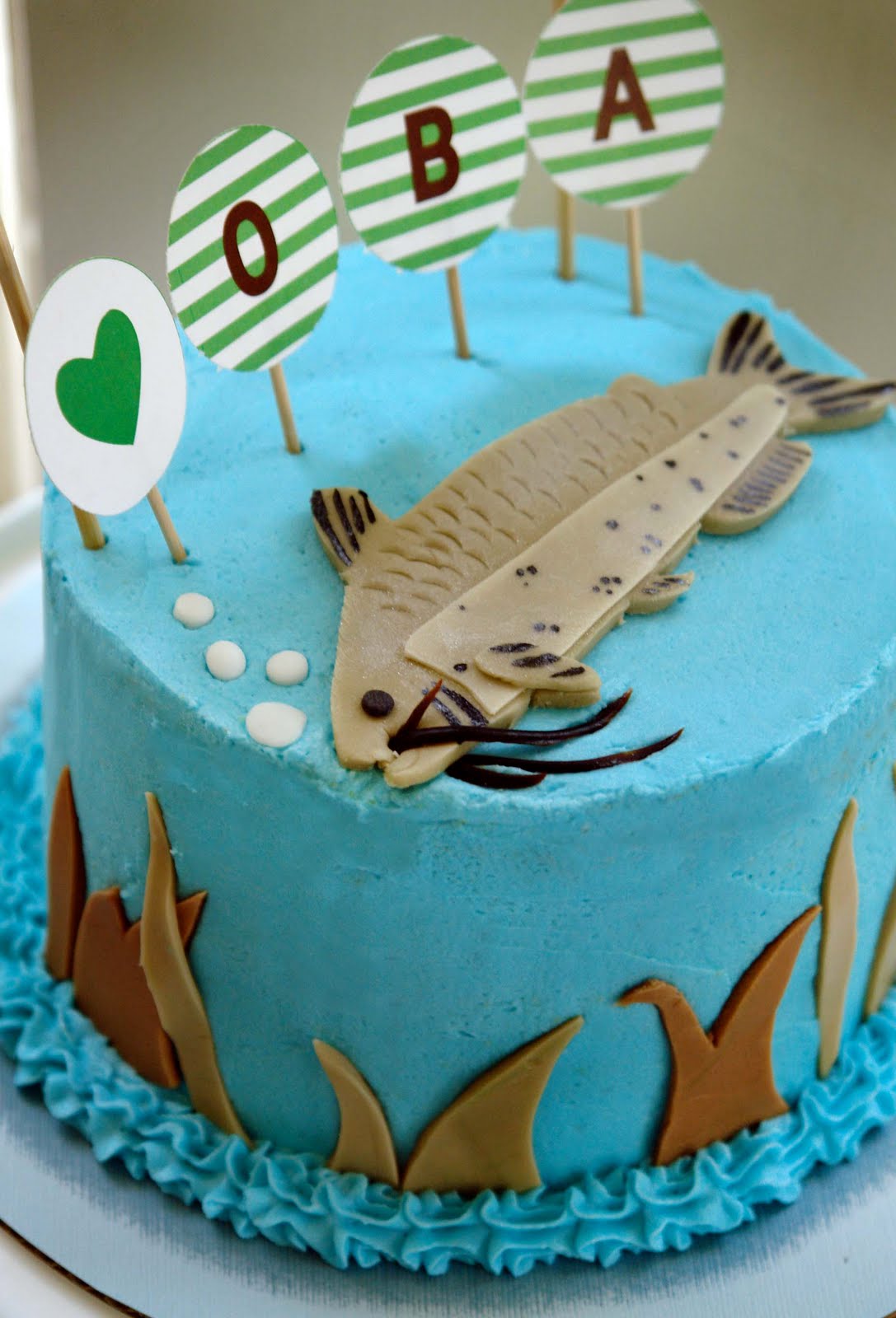 K Bakes Catfish Cake!