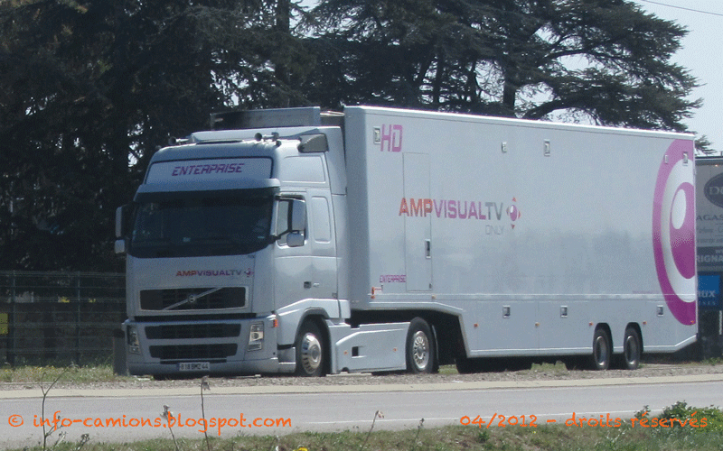 INFOCAMIONS volvo FH AMP visual TV