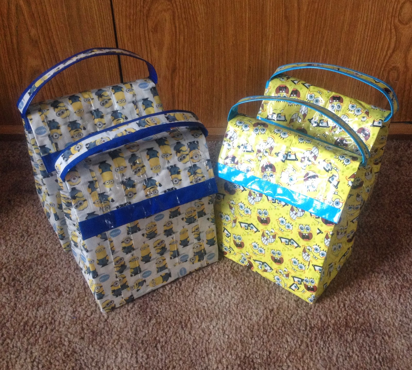 Honey D's Creations Duct Tape Lunch Bag Update