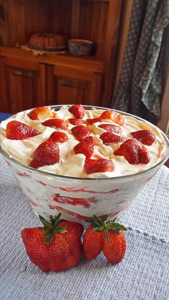 Ms. Nancy's Nook Strawberry Shortcake "Punch Bowl" Recipe