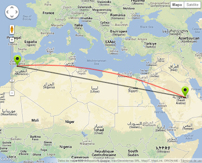 موقع مهم لمعرفة المسافة الحقيقية بين دولتين أو مدينتين حول العالم 10-08-2013+4-37-22