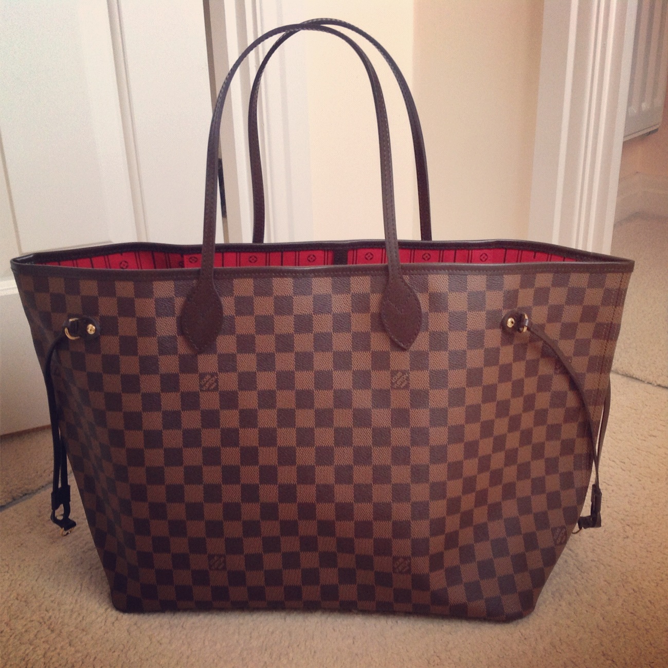 Louis Vuitton Neverfull GM in Damier Azur! What took me so long