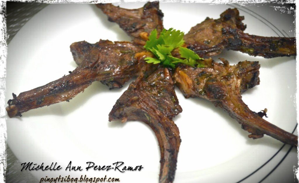 Pinoy Tsibog Oven Baked Lamb Chops