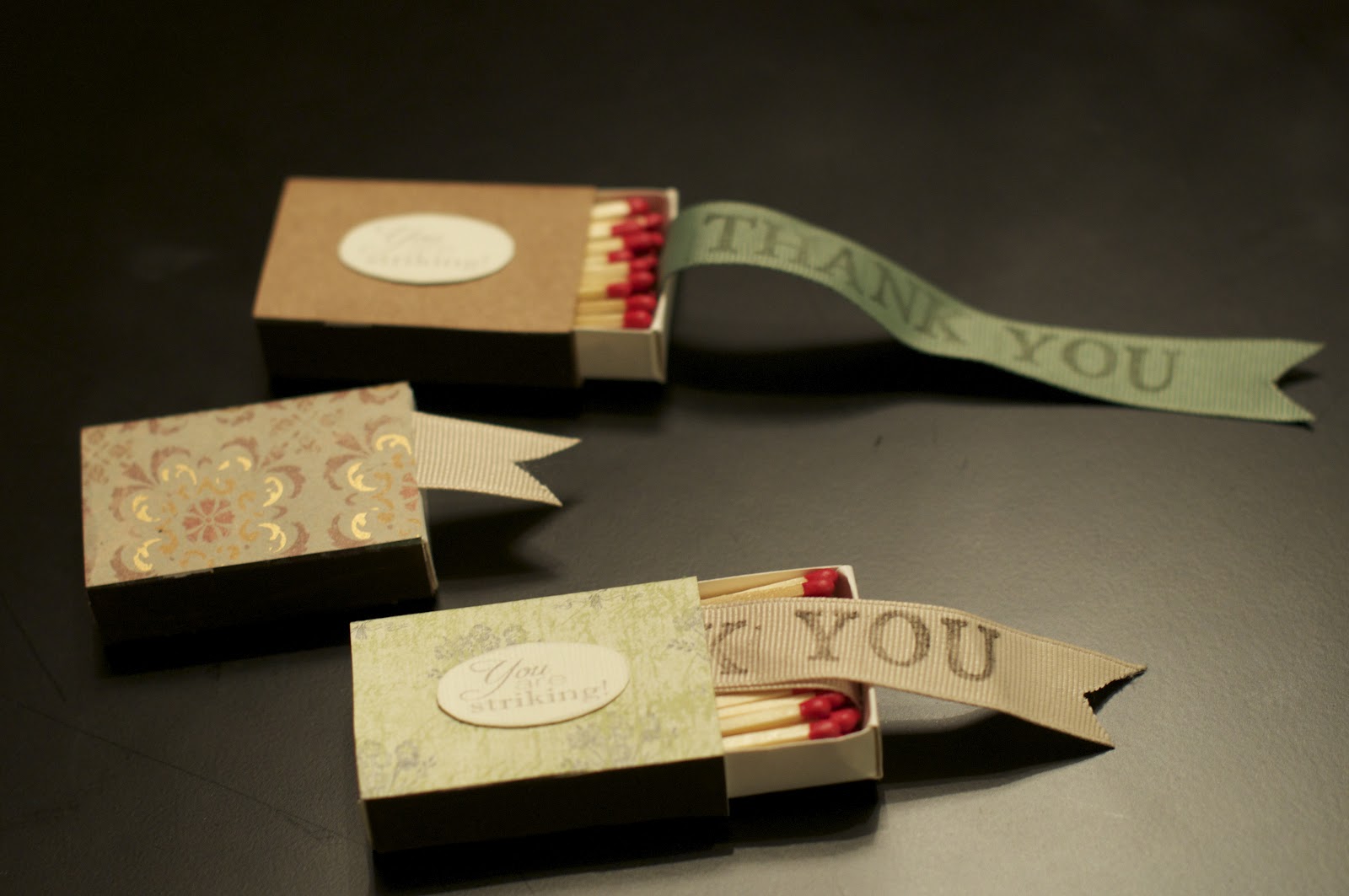 Four Leaf Events DIY Vintage Matchbox Favors