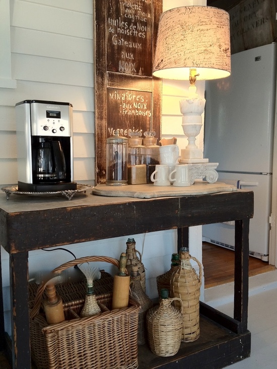 Rocky Top Log Furniture & Railing Blog Create a Rustic Coffee Bar