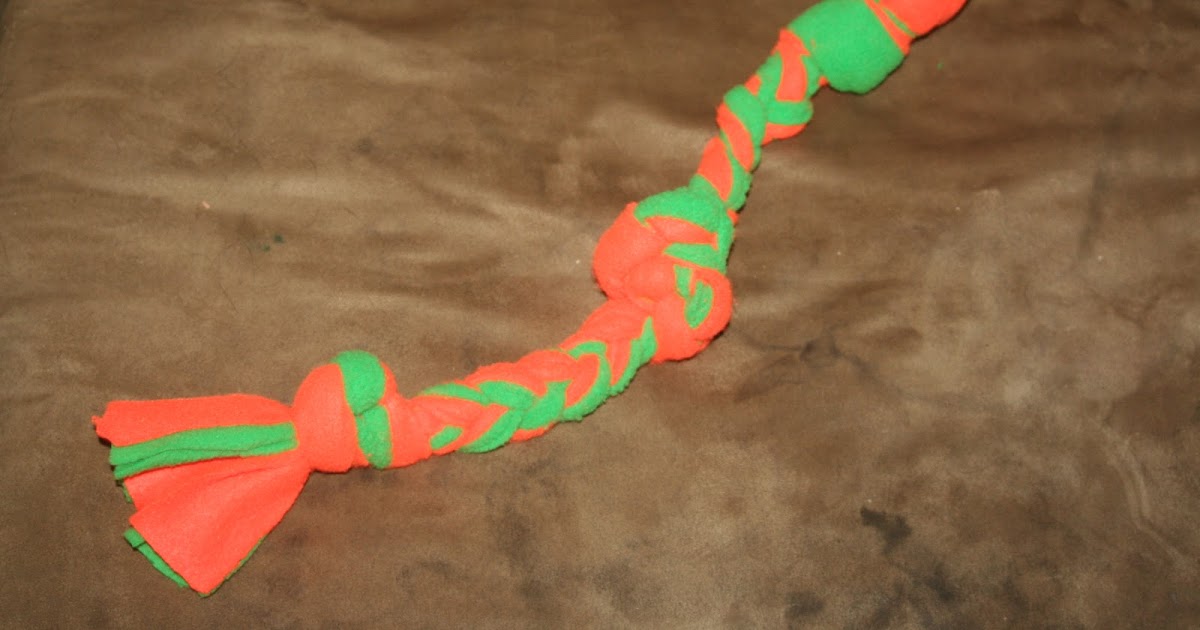 Crafty Kate Going Crazy Make Your Own Fleece Dog Ropes