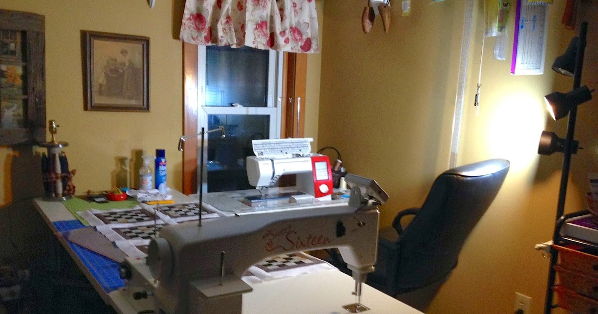 Carol Quilting New addition to my sewing room Poppyprint september 2012