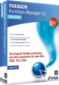 Paragon Partition Manager 11 Personal Special Edition