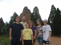 All of us at Garden of the Gods this summer