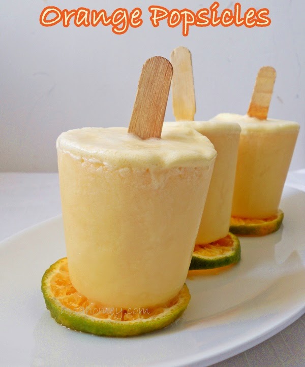 Orange Popsicles / Orange Creamsicles Cooking Is Easy