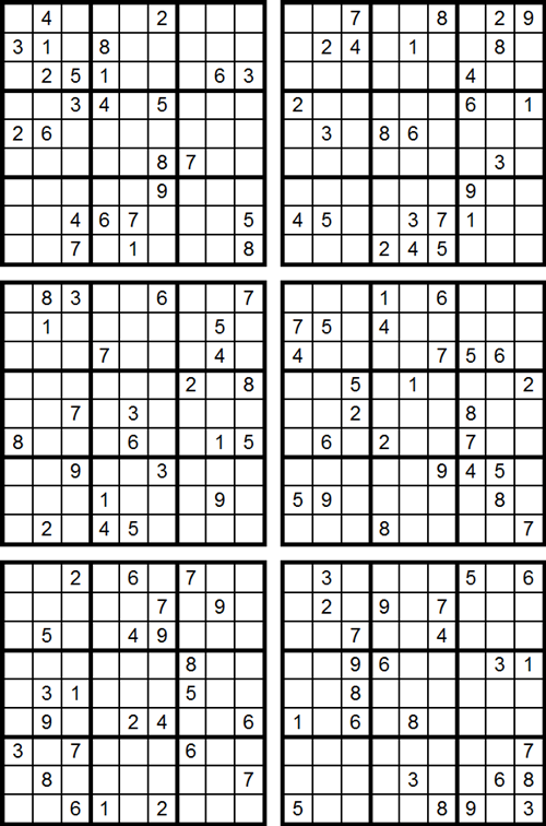 Sudoku Para Imprimir 102