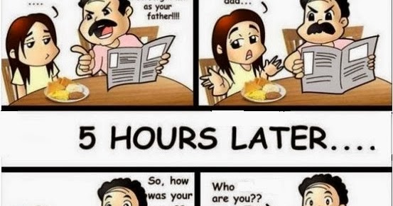 Awesome Quotes: Funny conversation between son and dad